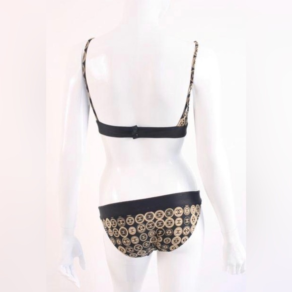 AUTH RARE CHANEL BIKINI size 36 (small) great condition 🖤 - Picture 3 of 8